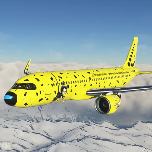 The Belgian Icons: Marsupilami aircraft.